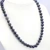 Ganz! Schwarze Perle, 8–9 mm, 45,7 cm, zum Selbermachen, geeignet für Frauen, Schmuck, Halskette, Geschenk