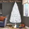 Garden Decorations 7FT Iron Leg White Christmas Tree with 950 Branches
