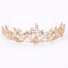 Wedding Crowns Butterfly Rhinestone Crystal Tiaras Bridal Hair Accessories Princess Headdress Handmade Gifts