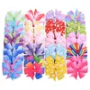 3.2inch Baby Girls Colorful Bow Hairclips Barrettes Hair Accessories Sweet Cute Hairpin Headbands Infant Toddler Headwear Clip for Chil