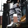 メンズパンツメンズ2022ファッションビッグポケットカーゴストリートウェアジョガーズ男性高品質のカモフラージミリタリーハーラムズボンヒップホップ