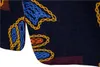 Afrykański styl męski blezer bawełniany i lniany płaszcz z przeszyciami nadrukowany projekt męski modna kurtka męskie garnitury marynarki