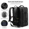 Fenruien рюкзак для мужчин 17,3 дюймовый ноутбук рюкзаки расширяемый USB зарядки большая емкость путешествия на туризм с водонепроницаемым мешком 210929