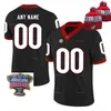 Custom UGA Georgia Bulldogs College jersey 20 JR Reed 22 Kendall Milton 27 Nick Chubb 3 Todd Gurley II With Beanies All State Patch