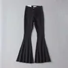 Summer Vintage High Waist Jeans Woman Long Trousers Cowboy Female Loose Streetwear Flare Pants 210510