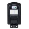 200W 400W 750W LED Solar Street Light Motion Sensor Radar Induktions vägglampa + Fjärrkontroll - A