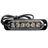 6 LED Flash Awaryjne Światło ostrzegawcze do samochodu Auto Truck SUV SUV Side 18 Tryby stroboskopowe migające światło 12V-24V jasna lampa