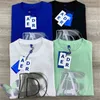 Ader T-Shirt Männer Frauen 3D-Skizze überlappende Buchstaben Fehler T-Shirt Top-Qualität mit Original-Tag-Tasche 210629