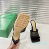 Designer- chinelo mulheres linda apontada limpar salto alto stilettos sexy bomba verão sapata slippers tamanho 35-40