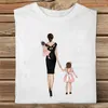 Femmes à manches courtes garçon 2021 printemps amour douce maman maman mère mode vêtements imprimer T-shirt femme T-shirt haut dames graphique T-shirt X0527