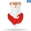 1 PC Boże Narodzenie Santa Claus Snowman Wzór Kids Head Twarzy Neck Gaiter Tube Bandana Szalik Outdoor Sport Rowerowy Turystyka Czapki Maski