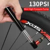 130PSI Mini pompe à vélo cyclisme main Air balle pneu gonfleur outil de vélo de route