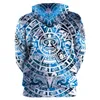 Yeni Sonbahar ve Kış Hoodie Mens Hoodies Yüksek Kaliteli Baskı Erkekler Kadın Totem Sweatshirt Uzun Kol B101-125