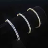 Mode Simple Pour Femmes Cadeau Amie Petite Amie Europe et Amérique Bracelets De Luxe Cuivre Incrusté Zircon