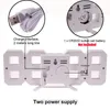 現代のデザイン3D LEDの壁掛け時計現代のデジタル警報表示家のリビングルームのオフィステーブルデスク夜の壁時計表示