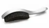 Abeis Boar Bristle For Men's Long Handle Mustache Shaving Comb Face Massage Facial Hair Brush 360 Wave