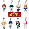 20pcslot min hjälte Academia akryl nyckelring anime izuku bakugou katsuki todoroki så figur hänge keyring smycken hela h08779106