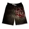 Anime One Piece Short Pants Men Summer Shorts Monkey D Luffy Portgas D Ace Zoro Law Printed Casual Trouser G1209