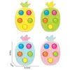 Fidgets Toy Candy-Colored Fruits Decompression Finger Bubble Sensory Educational Leksaker