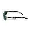 Occhiali da sole 3 pezzi occhiali da lettura rettangolari in metallo nero da lavoro per uomo donna clip polarizzati in lega242o