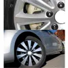 20 pcs Auto Tire Wheel Porca Caps Hub Parafuso parafuso Capas 17mm Dia. Acessórios de carro Decoração para Volkswagen Polo VW Passat B5 B6 CC