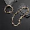 12mm Bling Zirkoon Hip Hop Cubaanse Link Ketting Armbanden voor Dames Mannen Iced Out Full Crystal Rapper Hand Chain Luxe Sieraden