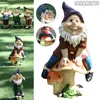 Hemdekoration Högkvalitet Garden Gnomes Statue Ornament inomhus utomhus gräsmattan dekoration clh8 21032658428582602524