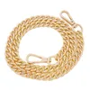 Bag Parts & Accessories Long 105cm Metal Purse Chain Strap Handle Replacement For Handbag Shoulder GOLD Color