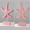 Mediterranean Style Wood Crafts Home Decoration Accessories Wooden Gift Starfish Conch Hippocampus Carving Marine Decor