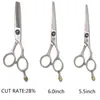 Profesjonalne nożyczki do włosów Tytan 6.0inch Barber 220125