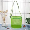 Mesh Shell Wrap Beach Bag Gift Wraps Baby Storage Bags Children Treasures Collection Meshes Tote Seashell Tool RRE12618