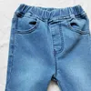 Babyinstar Dżinsy Dżinsy Moda Dziewczynka Dżinsowe Spodnie Toddler Boot Cut Spodnie Dzieci Odzież Dla 2 7 lat 211102