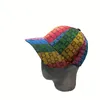 Casual Rainbow Ball Caps Designer Double Letter Snapback Men Women Adjustable Sports Cap With Tags Unisex Golf Curved Hat Multi Color