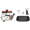 Car Rear View Cameras& Parking Sensors X7AE LED IR Brake Light Reversing Camera & 7 Inch Monitor Kit For Ducato Relay