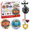 Beyblade المعادن الانصهار الغزل الأعلى B188-e Astral Sriggan Beys Blade لعبة مع بداية قاذفة B-188 Gyro God Bayblade Bay Blades Sparking لعب للأطفال