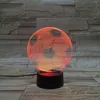 Nachtlampje voor kinderen, 3D Led-lamp, voetbal, smartphone, 16 kleurcontrole, nachtlampje, slaapkamerdecoratie, nachtkastjes, tienerfans, onderdeel2163383