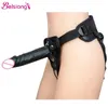 Belsiang Strapon Lesbian Strap On Dildo Pantaloni per le donne Cintura per imbracatura Gay Strap-on Sex Toys Accessori 211116