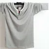 Ursporttech Jesień Zima Męskie Koszulki T Górna Jakość Z Długim Rękawem T Shirt Mężczyźni Bawełna Casual Summer T Shirt Homme Plus Size 8XL TOP 210528