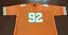 Chen37 Custom 남자 청소년 여성 빈티지 테네시 자원 봉사자 #92 Reggie White College Football Jersey Size S-5XL 또는 사용자 정의 이름 또는 번호 저지