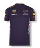 2021F1 Formel One T-shirt Rund hals Kortärmad Polo Shirt Samma Style Customization