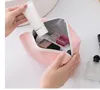 Women Cosmetic Bag Waterproof PU Cute Candy Colors Woman Makeup Bags Portable Toiletry Storage Bag Organizer Box Case