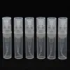 1Pieces/Batch 2Ml Packing Bottles Transparent Small Plastic Perfume Spray Empty Bottle Cosmetic Container Sample Trial Bottle