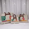 bolsas bordadas con cinta