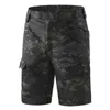 Shorts Men Taktiska Militära Overaller Flera Fickor Combat Cargo Short Casual Camouflage 5XL Bermuda Masculina 210716