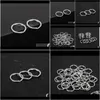 Rings JewelryMetal Fabricante fornecimento de alta qualidade 1DOT5 x25mm Circule