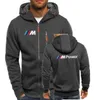 2023 Brand Motorcycle Hoodies för BMW Shifter Sunlight Fit Jacket F1 Casual Men Motocross Zipper Sweatshirt Sweaters Trend Fashion 774C