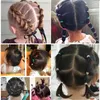 Merdouk 1000 SZTUK Krawaty Gum Cute Girls Jednorazowe Elastyczne Ponytail Gumki Scrunchies Akcesoria do włosów