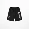 Rétro High Street Dark Souls Shorts Hommes Hip Hop Gothique Lettre Flamingo Imprimer Pantalon Court Marée Marque Skateboard Hommes Shorts X0628