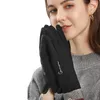 Cycling Gloves Women Warm Touch Screen Winter Windproof Catch Velvet Lightweight Full Finger Non-slip Snow Mitten