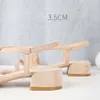 Sandals Women Cross Straps Lace-Up Solid Sexy Square High Heels Sandal Faux Suede Leather Elegant Casual Outside Shoes 210520